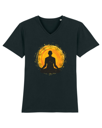 Yoga Lotus Portocaliu Black