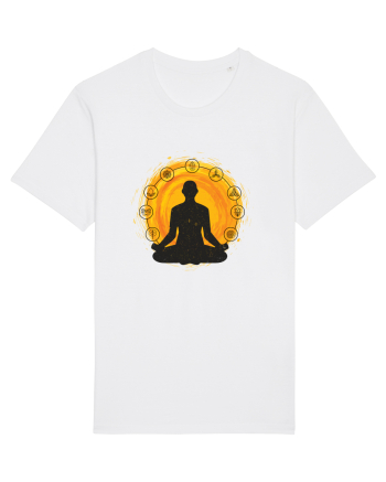 Yoga Lotus Portocaliu White
