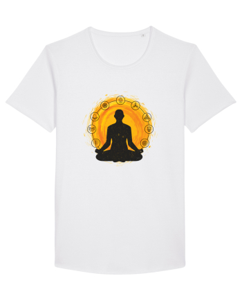 Yoga Lotus Portocaliu White