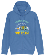 Always Home Wherever We Roam Hanorac cu fermoar Unisex Connector