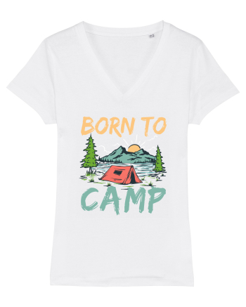 Born To Camp White