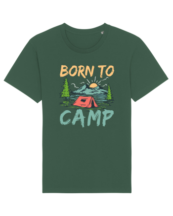 Born To Camp Bottle Green
