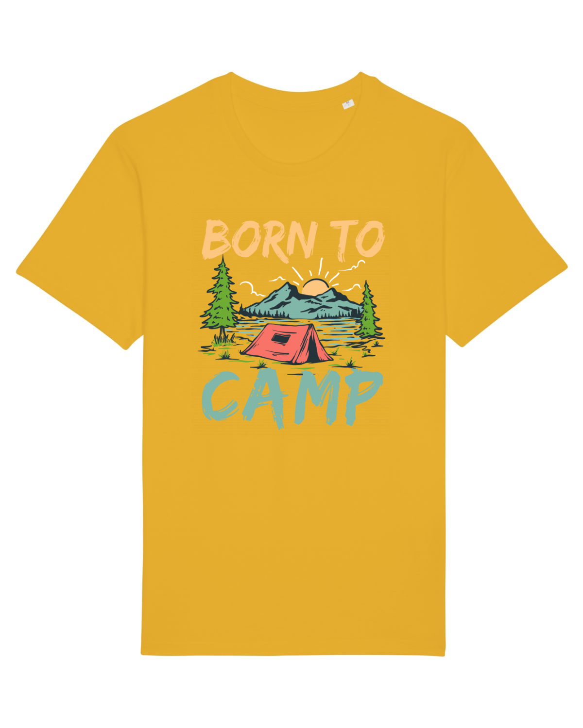 Tricou mânecă scurtă Unisex Rocker Spectra Yellow