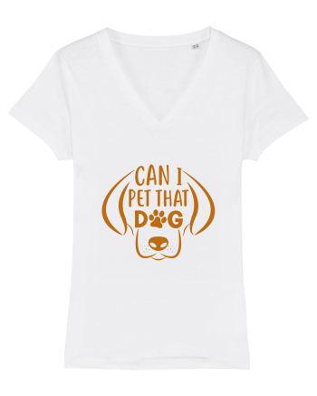 Can I Pet That Dog White