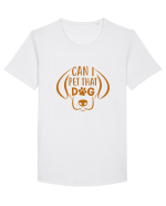 Can I Pet That Dog Tricou mânecă scurtă guler larg Bărbat Skater
