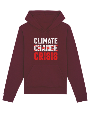 Climate Crisis Burgundy