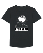 F*ck Yeah Tricou mânecă scurtă guler larg Bărbat Skater