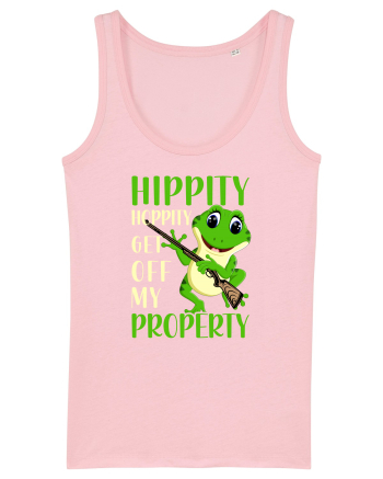Get Off My Property Cotton Pink
