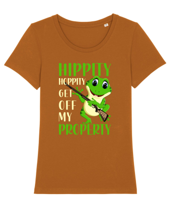 Get Off My Property Roasted Orange