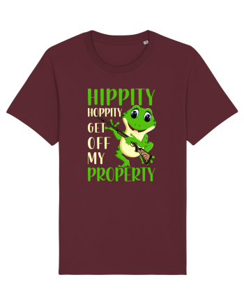 Get Off My Property Burgundy