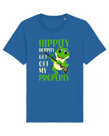 Get Off My Property Royal Blue