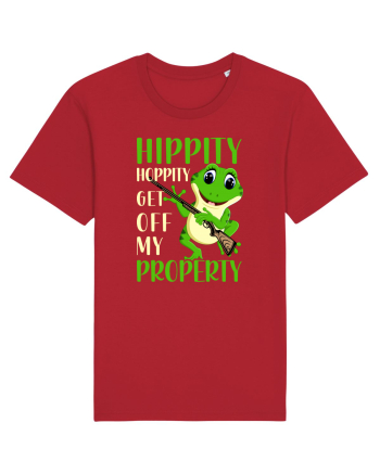 Get Off My Property Red