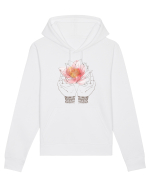 Yoga Lotus Floral Hanorac Unisex Drummer