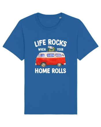 Life Rocks When Your Home Rolls Royal Blue