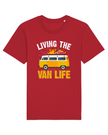 Living The Van Life Red