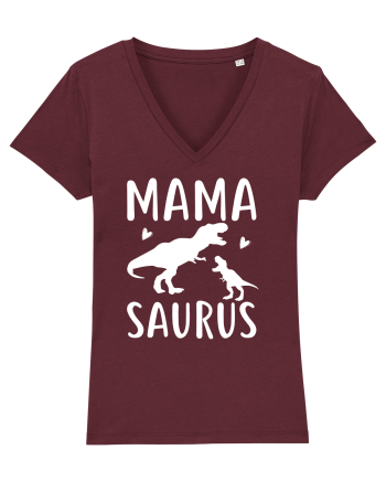 Mama Saurus Burgundy