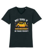 Not Sure Tricou mânecă scurtă guler V Bărbat Presenter