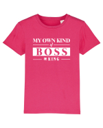 My own kind of Boss. Tricou mânecă scurtă  Copii Mini Creator
