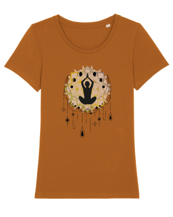 Yoga Lotus Lună Dreamcatcher Roasted Orange