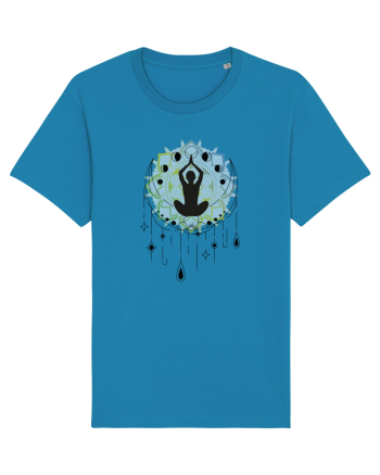 Yoga Lotus Lună Dreamcatcher Azur
