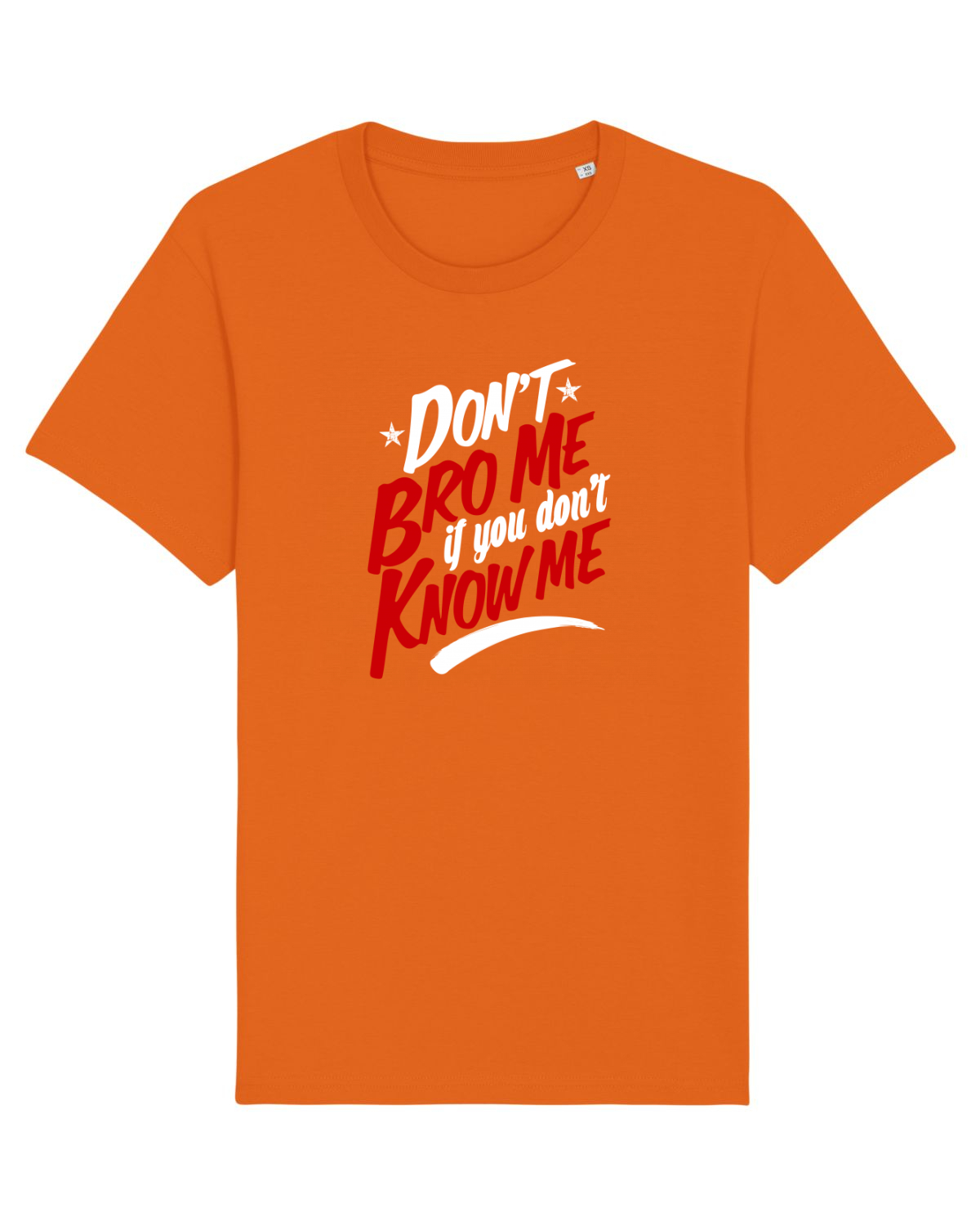Tricou mânecă scurtă Unisex Rocker Bright Orange