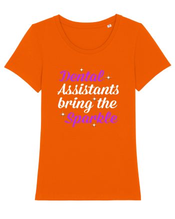 DENTAL ASSISTANTS Bright Orange