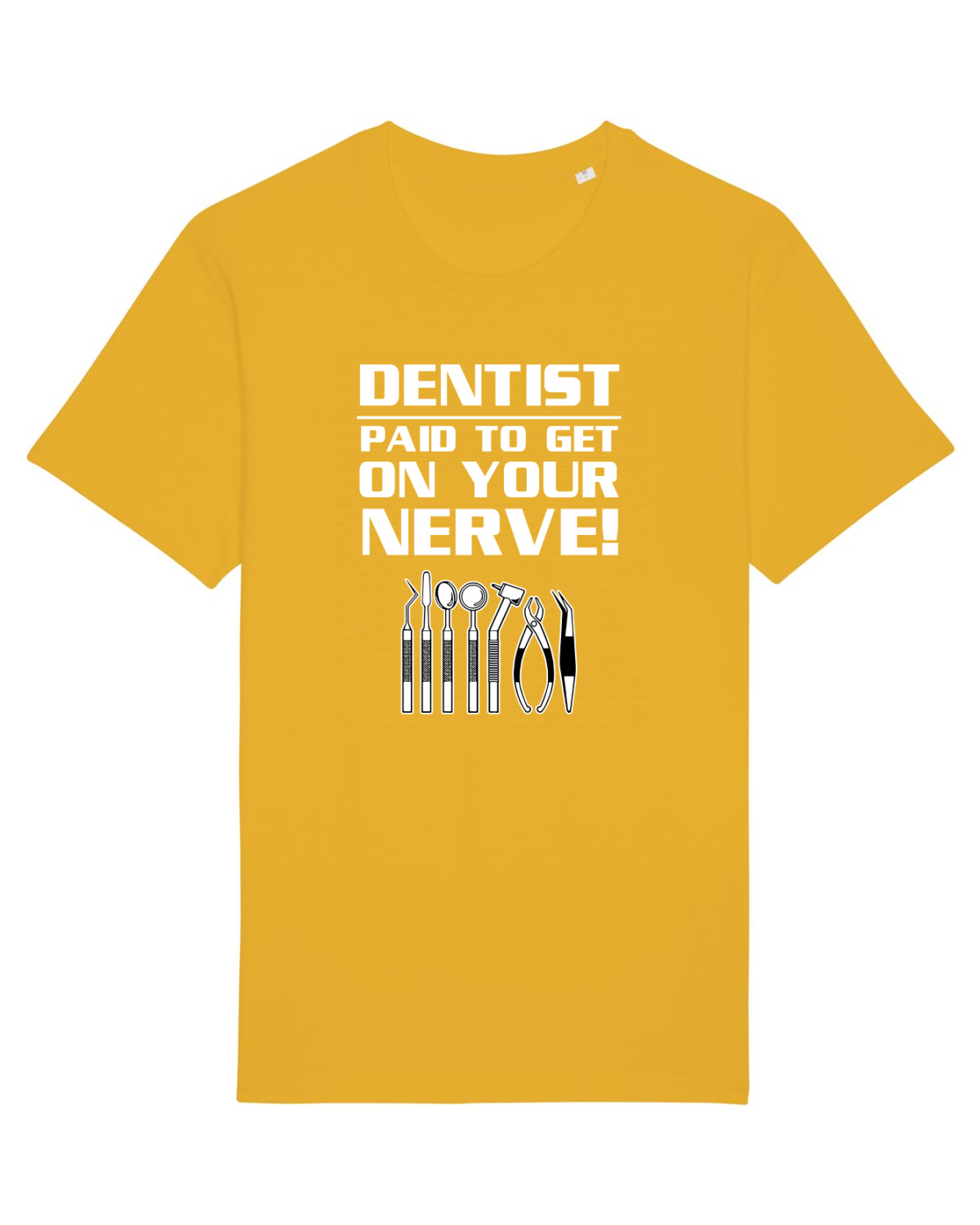 Tricou mânecă scurtă Unisex Rocker Spectra Yellow