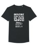 DENTIST Tricou mânecă scurtă guler larg Bărbat Skater