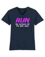 RUN Tricou mânecă scurtă guler V Bărbat Presenter