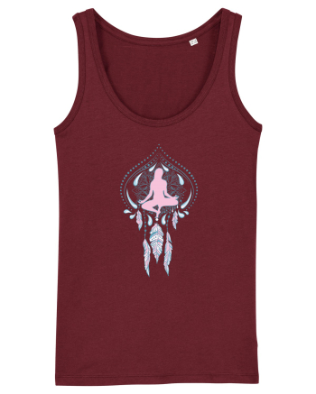 Yoga Lotus Roz Dreamcatcher Burgundy
