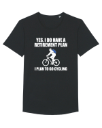 CYCLING Tricou mânecă scurtă guler larg Bărbat Skater