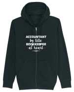 ACCOUNTANT Hanorac cu fermoar Unisex Connector