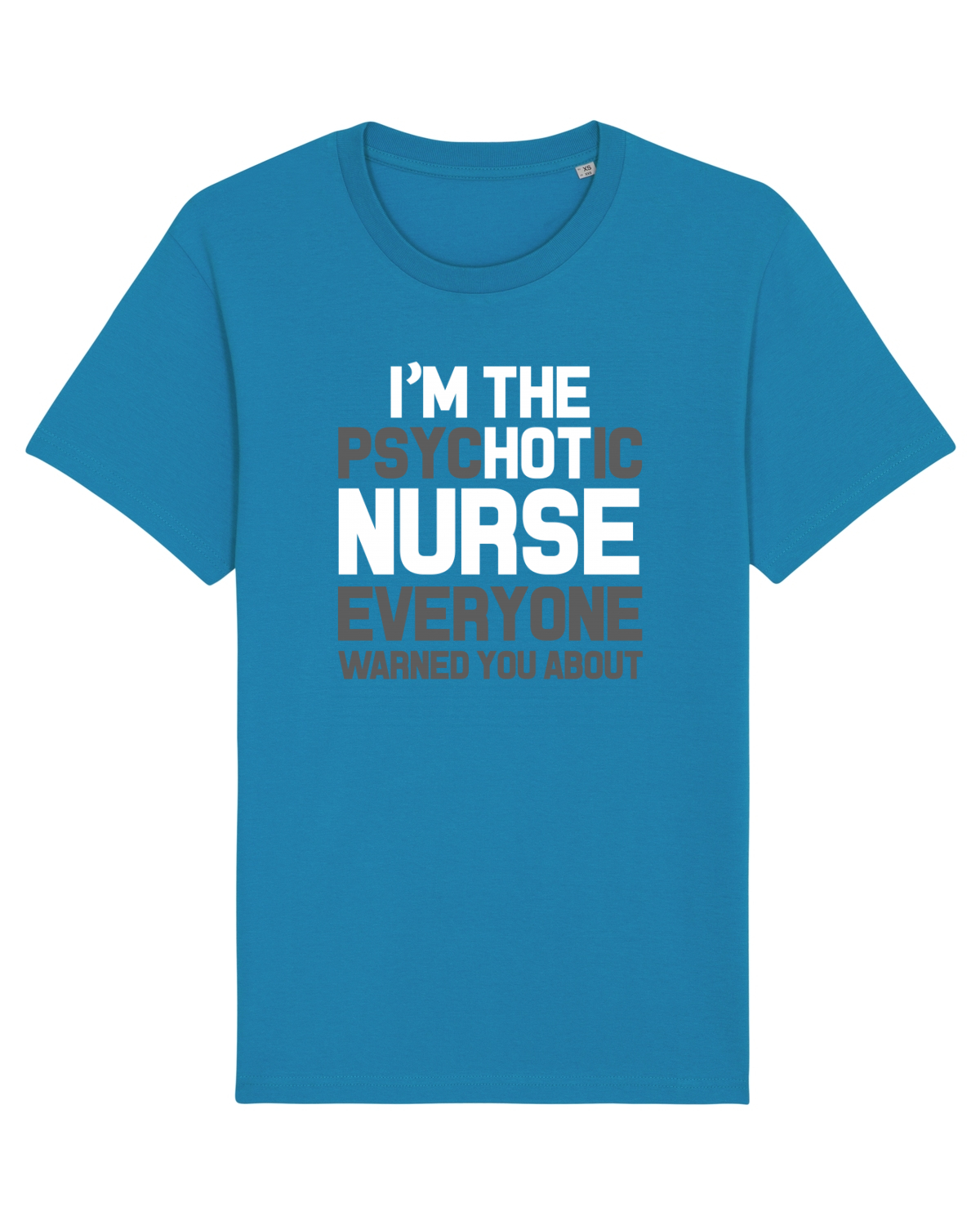 Tricou mânecă scurtă Unisex Rocker Azur
