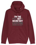 SECRETARY Hanorac cu fermoar Unisex Connector