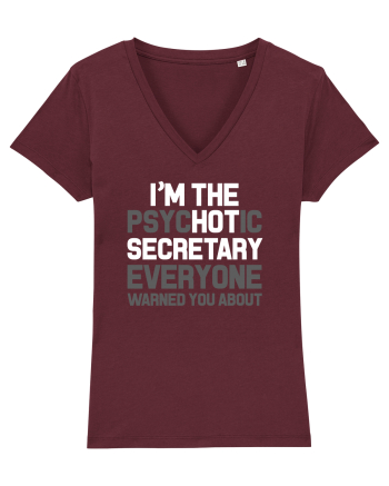 SECRETARY Burgundy