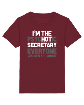 SECRETARY Burgundy