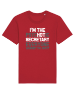 SECRETARY Tricou mânecă scurtă Unisex Rocker