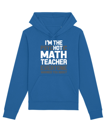 MATH TEACHER Royal Blue