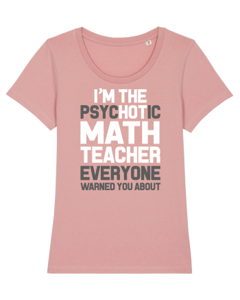 MATH TEACHER Canyon Pink