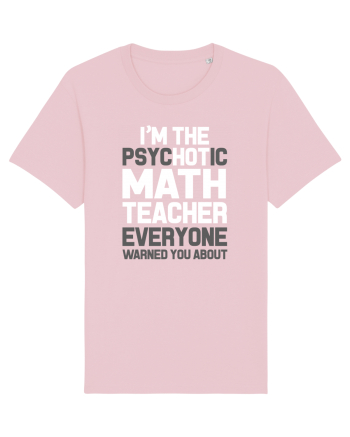 MATH TEACHER Cotton Pink
