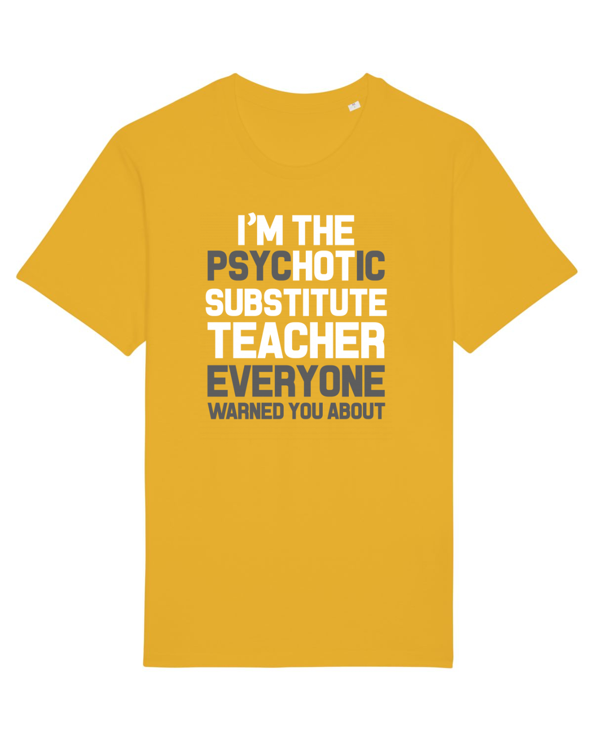 Tricou mânecă scurtă Unisex Rocker Spectra Yellow