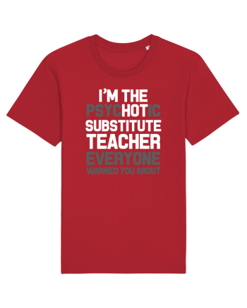 SUBSTITUTE TEACHER Red