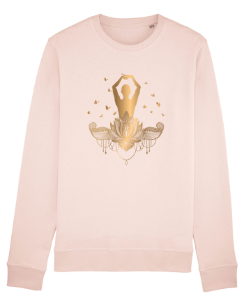 Yoga Fluturi Auriu Lotus Candy Pink