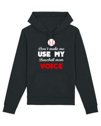 BASEBALL MOM Black