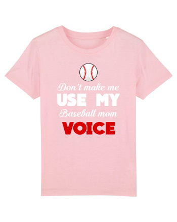BASEBALL MOM Cotton Pink