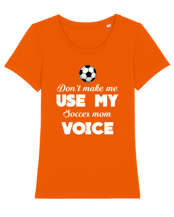 SOCCER MOM Bright Orange