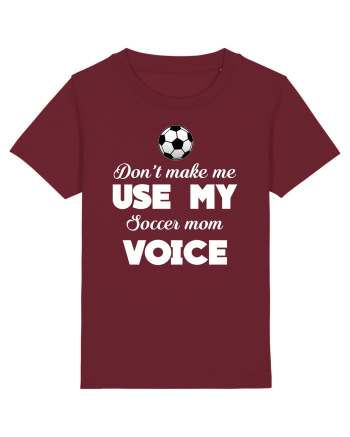 SOCCER MOM Burgundy
