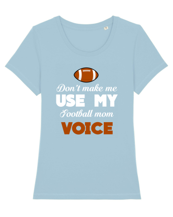 FOOTBALL MOM Sky Blue