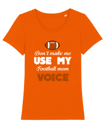 FOOTBALL MOM Bright Orange