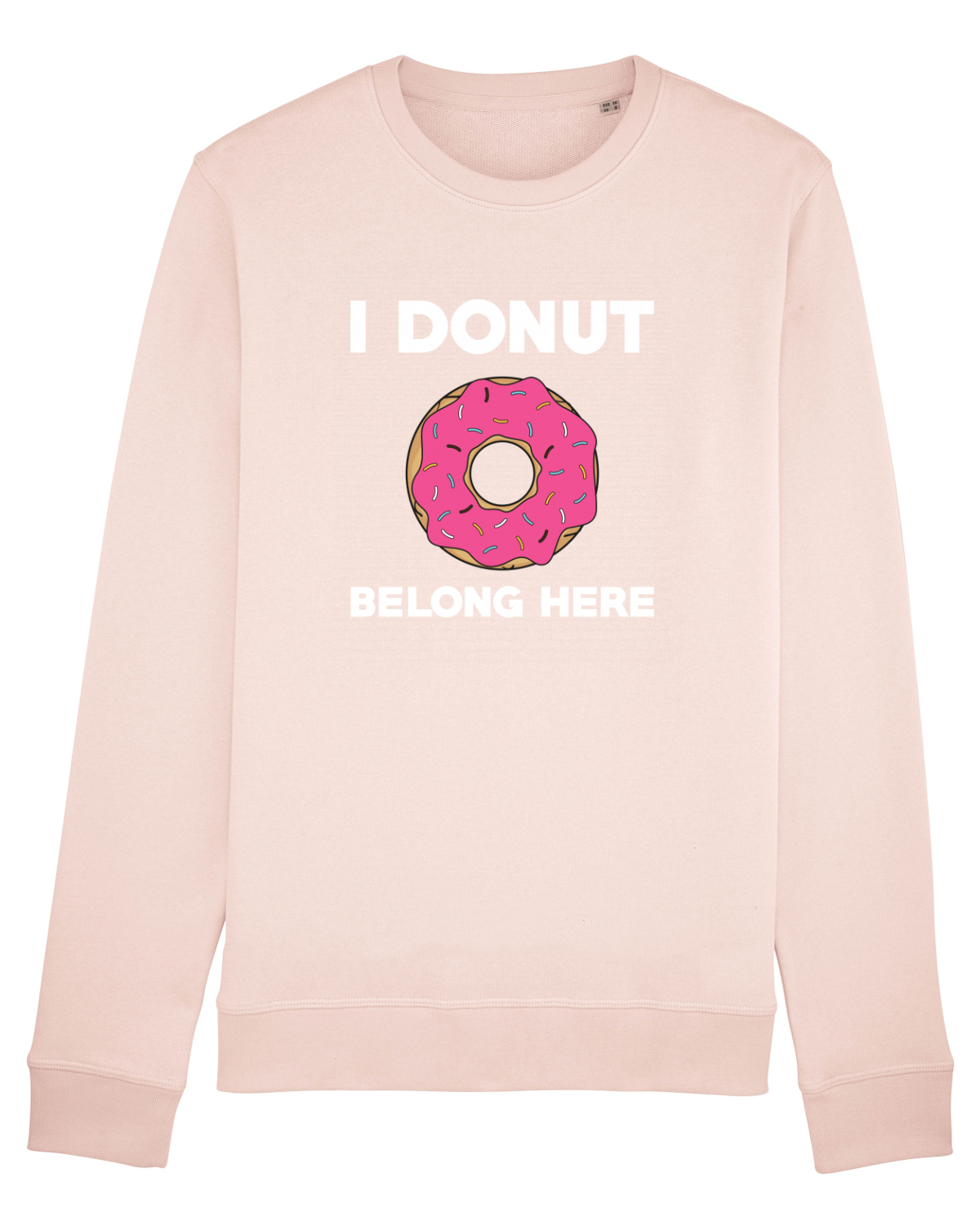 Bluză mânecă lungă Unisex Rise Candy Pink